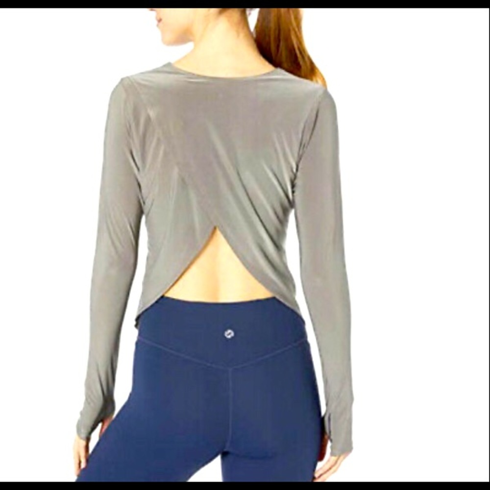 Onzie Flow Tulip Hot Yoga Long Sleeve Small